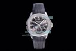 GR Factory Swiss Replica Patek Philippe Aquanaut Travel Time 5164A Watch Stainless Steel Grey Dial